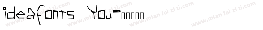 ideafonts You字体转换